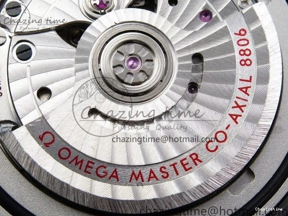 0405 Seamaster 300m 43.5mm Black Ceramic S+F 1:1 Best Edition Black Dial on Black Rubber Strap A WrinkleFree 7731